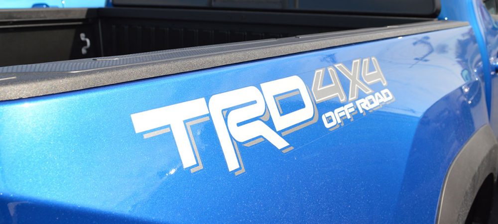 TRD 4X4 Off Road Silver Graphic